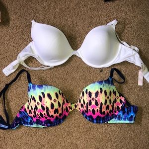 Two PINK bras 32D